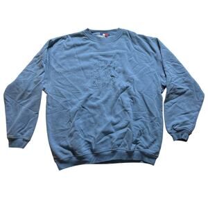 Vintage Paris Blue Men Crewneck Size XL